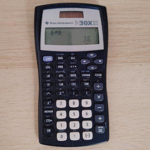 Texas Instrument Ti-30x2s Two Line Display Tested And Working